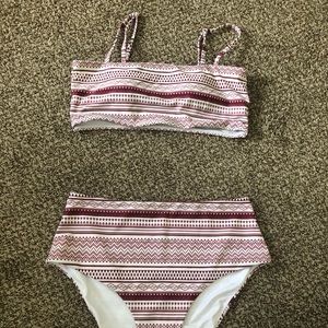 High waisted bikini